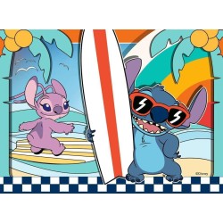 LILO & STITCH - 4 Puzzle 12/16/20/24P - Stitch & Angel  2
