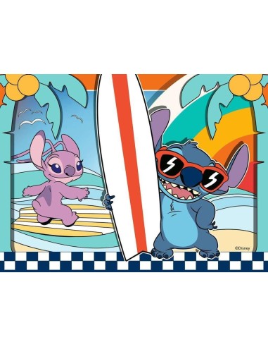 LILO & STITCH - 4 Puzzle 12/16/20/24P - Stitch & Angel 