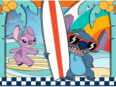 LILO & STITCH - 4 Puzzle 12/16/20/24P - Stitch & Angel 