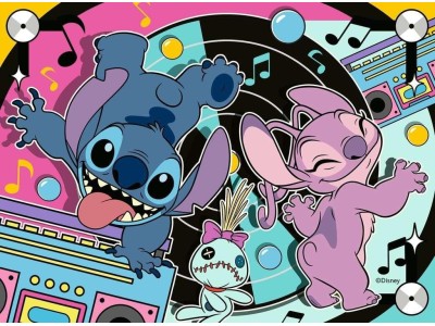 LILO & STITCH - 4 Puzzle 12/16/20/24P - Stitch & Angel 