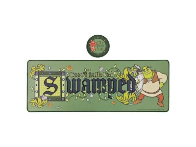 SHREK - Tapis de Bureau XL + 1 Sous-Verre 