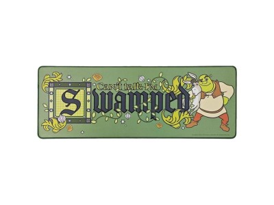 SHREK - Tapis de Bureau XL + 1 Sous-Verre 