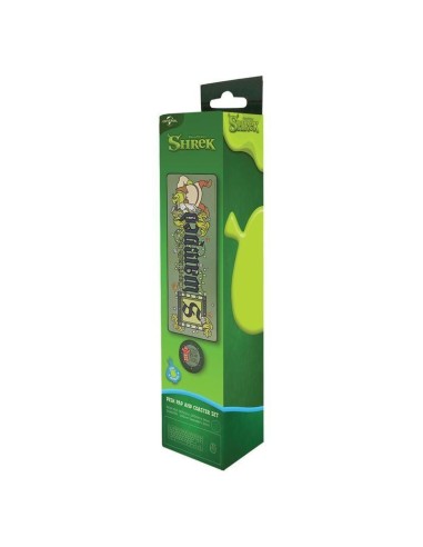SHREK - Tapis de Bureau XL + 1 Sous-Verre 