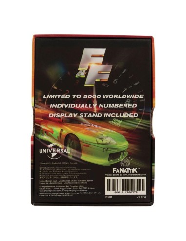 FAST & FURIOUS - Stained Glass - Lingot Edition Limitée 
