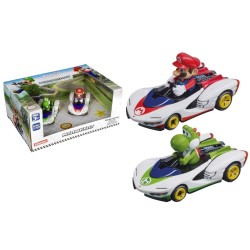 MARIO KART - Mario & Yoshi - Twinpack PWing Pull Back Action 