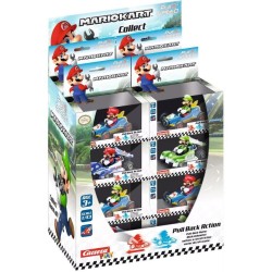 MARIO KART - Voitures spéciales - Display 24pcs Pull Back Action 