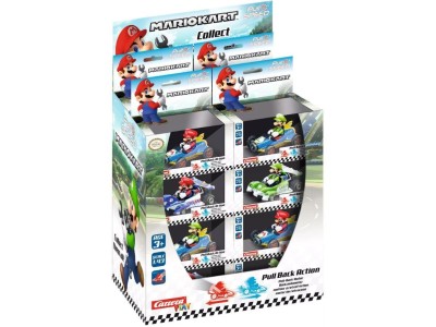 MARIO KART - Voitures spéciales - Display 24pcs Pull Back Action 