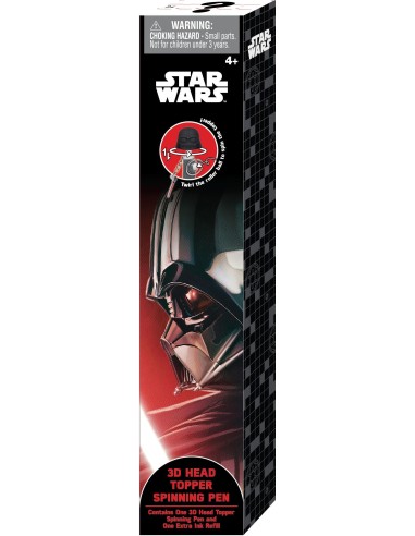 STAR WARS - Stylo rotatif 3D Head Topper (Display de 12 pcs) 
