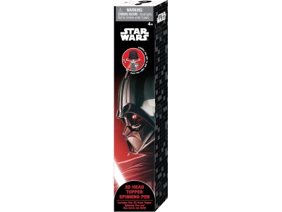 STAR WARS - Stylo rotatif 3D Head Topper (Display de 12 pcs) 
