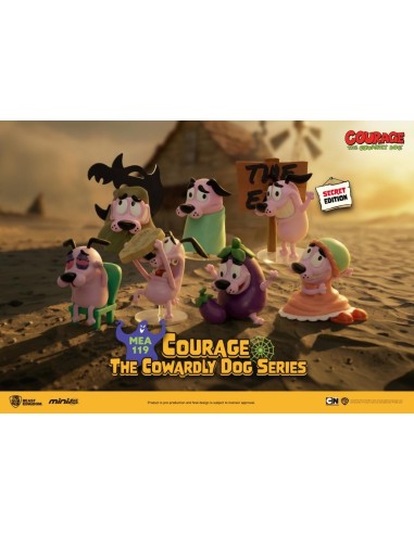 COURAGE LE CHIEN FROUSSARD - Set 6 Figurine 8cm 