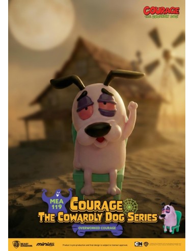 COURAGE LE CHIEN FROUSSARD - Set 6 Figurine 8cm 