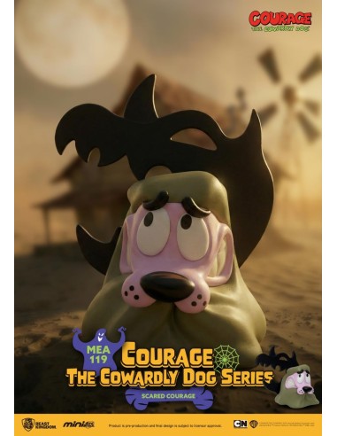 COURAGE LE CHIEN FROUSSARD - Set 6 Figurine 8cm 