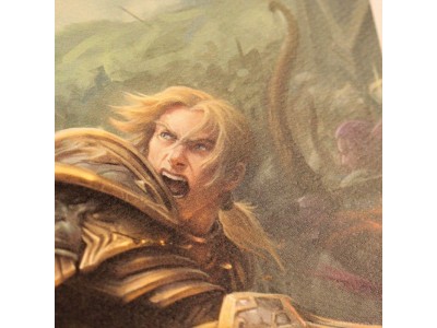 WORLD OF WARCRAFT - Sylvanas vs Anduin - Art Print - Edition Limitée 