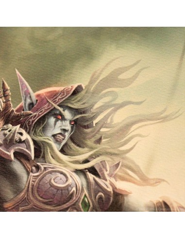 WORLD OF WARCRAFT - Sylvanas vs Anduin - Art Print - Edition Limitée 