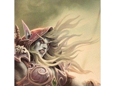 WORLD OF WARCRAFT - Sylvanas vs Anduin - Art Print - Edition Limitée 