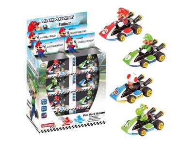 MARIO KART 8 - Voitures - Display 24pcs Pull Back Action 