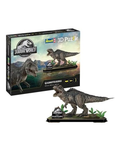 JURASSIC WORLD - Giganotosaurus - Puzzle 3D 60pcs 