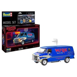 STRANGER THINGS S5 - GMC WSQK Squawk Van - Model Kit 1/25 