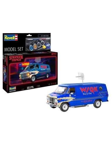 STRANGER THINGS S5 - GMC WSQK Squawk Van - Model Kit 1/25 