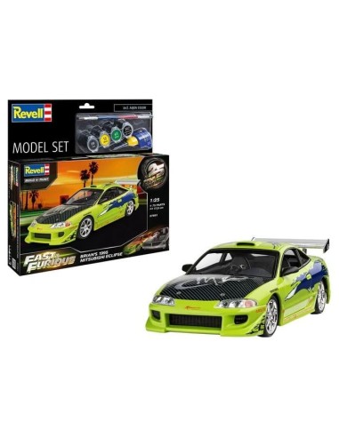 FAST & FURIOUS - Brian's Mitsubishi Eclipse - Model Kit 1/25 