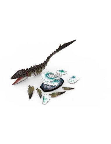 JURASSIC WORLD - Rebirth Mosasaurus - Puzzle 3D xxpcs 