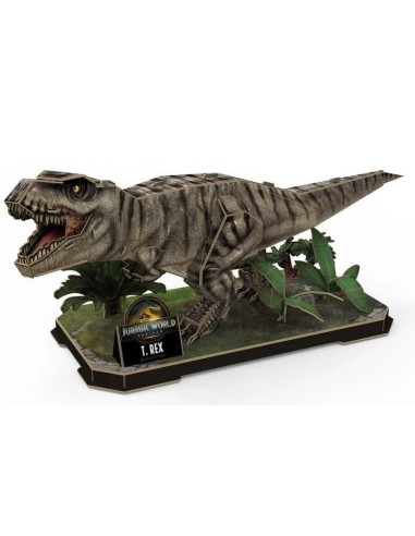JURASSIC WORLD - T-Rex - Puzzle 3D 45pcs 