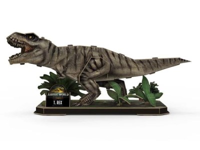 JURASSIC WORLD - T-Rex - Puzzle 3D 45pcs 