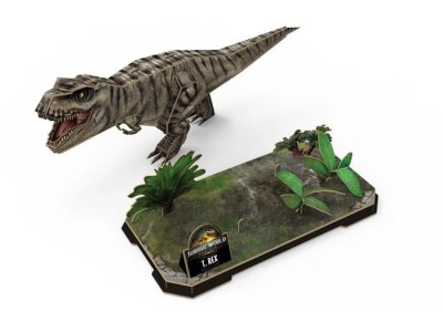 JURASSIC WORLD - T-Rex - Puzzle 3D 45pcs 