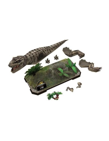 JURASSIC WORLD - T-Rex - Puzzle 3D 45pcs 