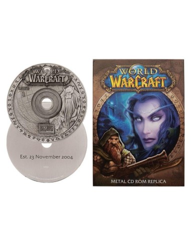 WORLD OF WARCRAFT - CD-Rom - Replique Edition Limitée 