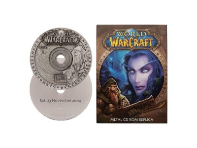 WORLD OF WARCRAFT - CD-Rom - Replique Edition Limitée 
