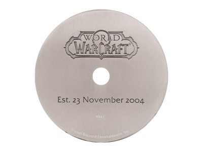 WORLD OF WARCRAFT - CD-Rom - Replique Edition Limitée 