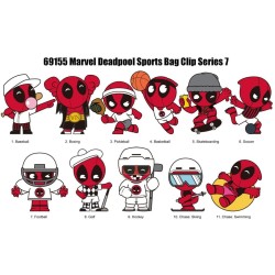 DEADPOOL - Series 7 - 3D Foam Bag Clip (Display 24 Pcs)  2