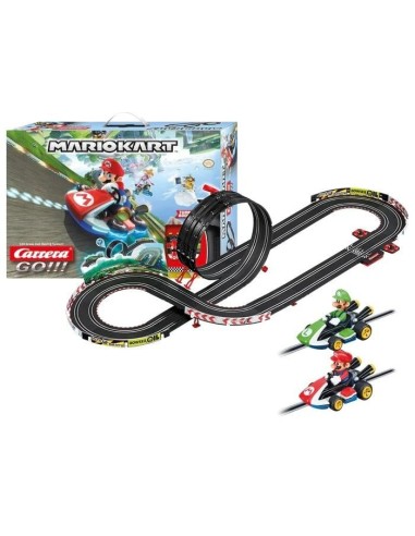 MARIO KART - Kit de démarrage avec 2 voitures - Carrera Go 4.9m 