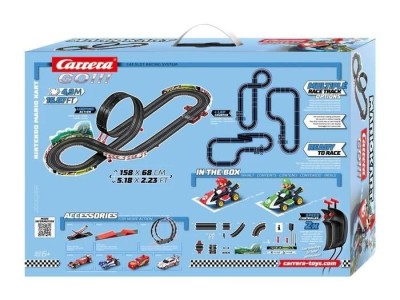 MARIO KART - Kit de démarrage avec 2 voitures - Carrera Go 4.9m 
