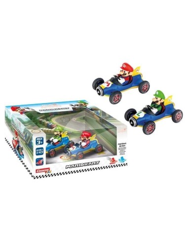 MARIO KART 8 - Mario & Luigi - Twinpack Pull Back Action 