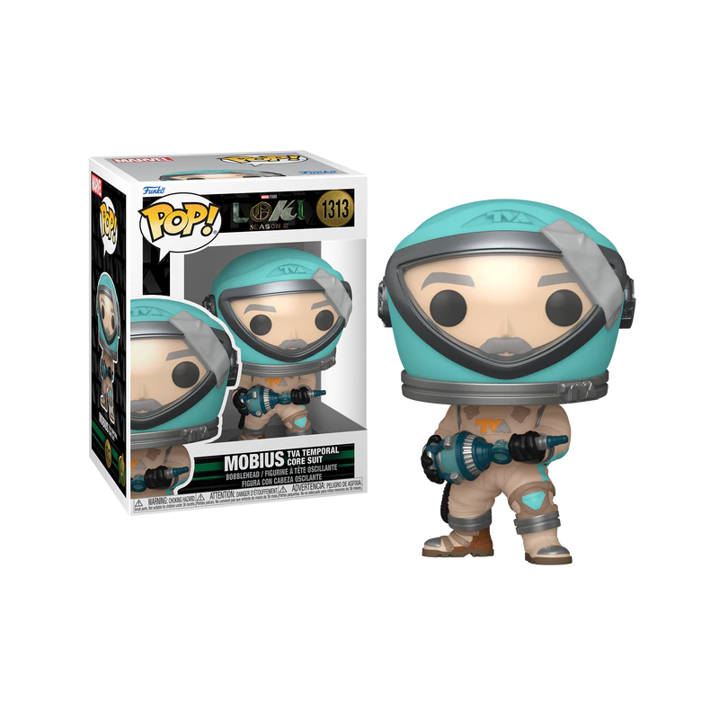 LOKI SAISON 2 - POP Marvel NÂ° 1313 - Mobius (TVA Temporal Core Suit)