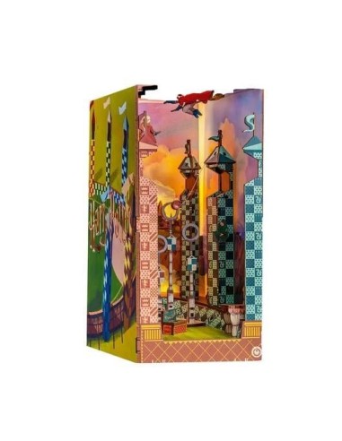 HARRY POTTER-BOOK NOOK KIT -Terrain de Quidditch -124pc +Eclairage LED 