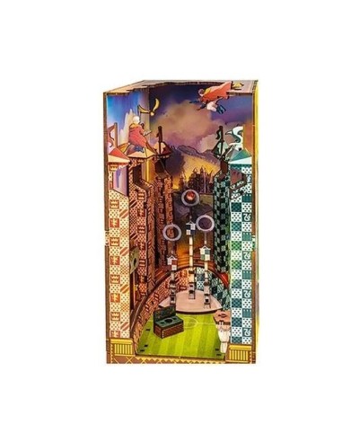 HARRY POTTER-BOOK NOOK KIT -Terrain de Quidditch -124pc +Eclairage LED 