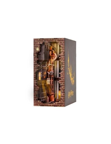 HARRY POTTER -BOOK NOOK KIT -Chemin de Traverse - 202pc +Eclairage LED 