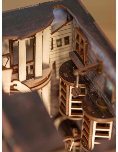 HARRY POTTER -BOOK NOOK KIT -Chemin de Traverse - 202pc +Eclairage LED 