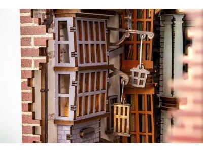 HARRY POTTER -BOOK NOOK KIT -Chemin de Traverse - 202pc +Eclairage LED 