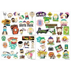 SOUTH PARK - Set of tech decals  2