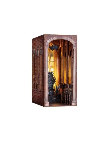 GAME OF THRONES - BOOK NOOK KIT - Thrône de Fer - 91pc + Eclairage LED 
