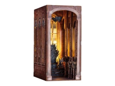 GAME OF THRONES - BOOK NOOK KIT - Thrône de Fer - 91pc + Eclairage LED 