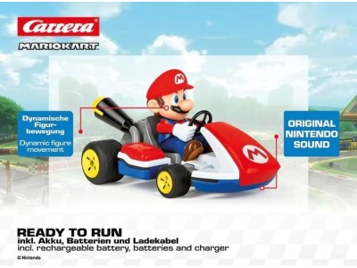 MARIO KART - Mario - RC 1/16 35cm avec son 