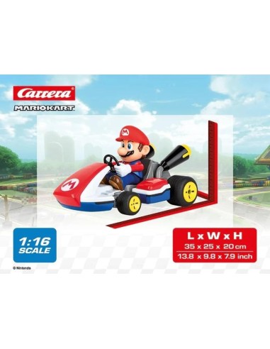 MARIO KART - Mario - RC 1/16 35cm avec son 