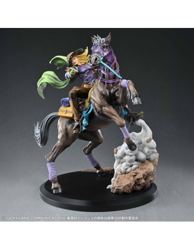 JOJO PART 7 - Gyro Zeppeli & Valkyrie -Statuette Super Figure Art 31cm 