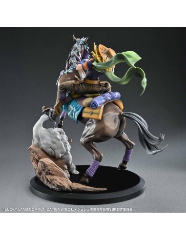 JOJO PART 7 - Gyro Zeppeli & Valkyrie -Statuette Super Figure Art 31cm 