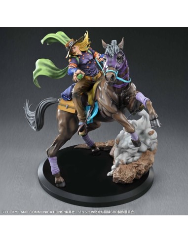 JOJO PART 7 - Gyro Zeppeli & Valkyrie -Statuette Super Figure Art 31cm 